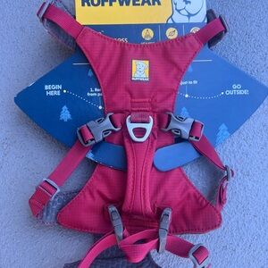 RuffWear Adventure Dog Harness in Red